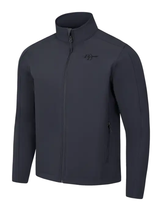 Charcoal Grey Core Soft Shell Jacket w/PT Coupling Logo