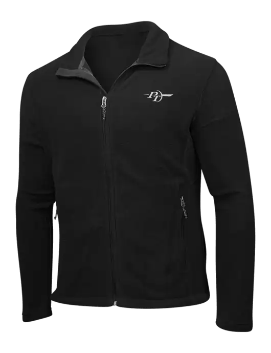 Black Fleece Jacket w/PT Coupling Logo