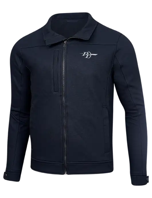Cornerstone Navy Duck Bonded Soft Shell Jacket w/PT Coupling Logo