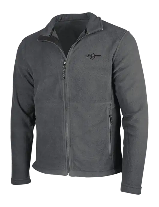 Dark Grey Fleece Jacket w/PT Coupling Logo
