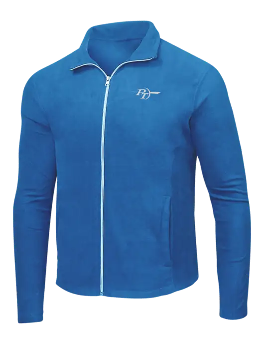 Light Royal Microfleece Jacket w/PT Coupling Logo