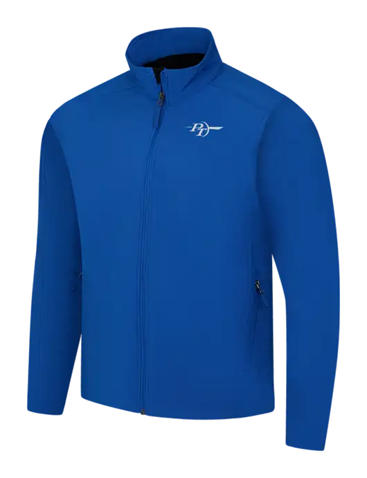 Dark Royal Core Soft Shell Jacket w/PT Coupling Logo