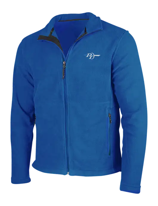 Dark Royal Fleece Jacket w/PT Coupling Logo