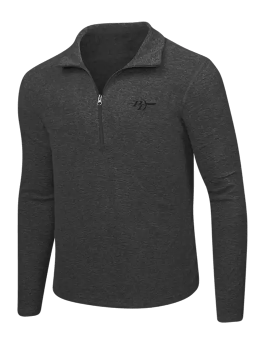 Charcoal Heather Microfleece 1/2 Zip Pullover w/PT Coupling Logo