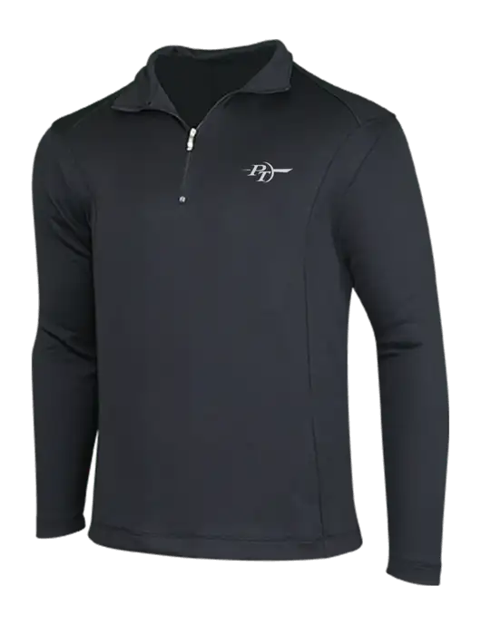 NIKE Black Sport Cover-Up w/PT Coupling Logo