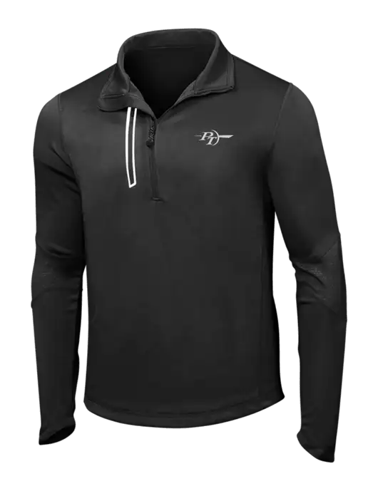 OGIO Blacktop Endurance Fulcrum 1/4 Zip w/PT Coupling Logo