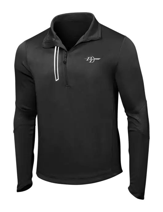 OGIO Blacktop Endurance Fulcrum 1/4 Zip w/PT Coupling Logo