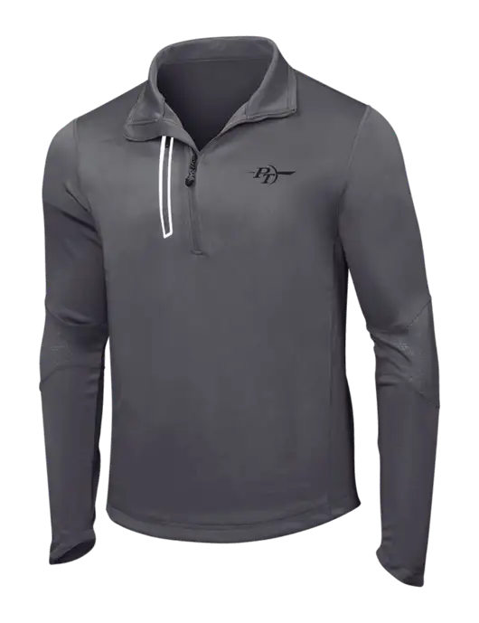 OGIO Gear Grey Endurance Fulcrum 1/4 Zip w/PT Coupling Logo