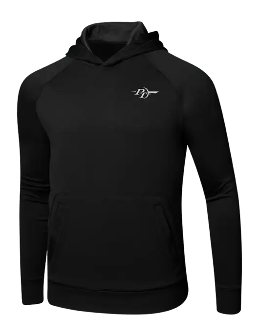 Tech Black Fleece Hooded Sweatshirt w/PT Coupling Logo