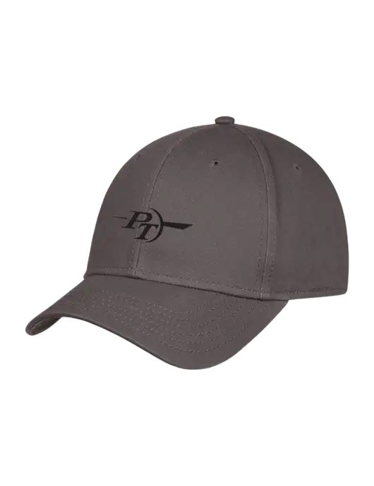 Charcoal Structured Cap Hook & Loop w/PT Coupling Logo