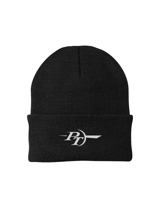 Black Knit Cap w/PT Coupling Logo