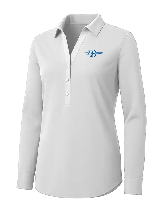 Womens White City Stretch Shirt w/PT Coupling Logo