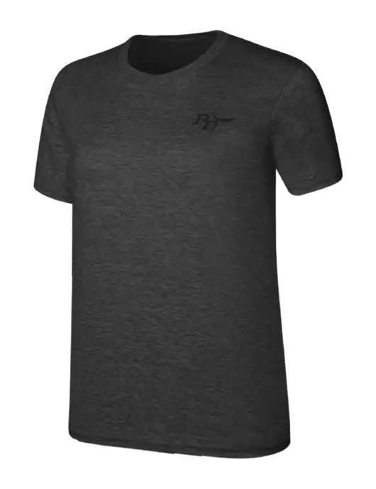 Womens Ring Spun Dark Heather Grey 4.5 oz T-Shirt w/PT Coupling Logo