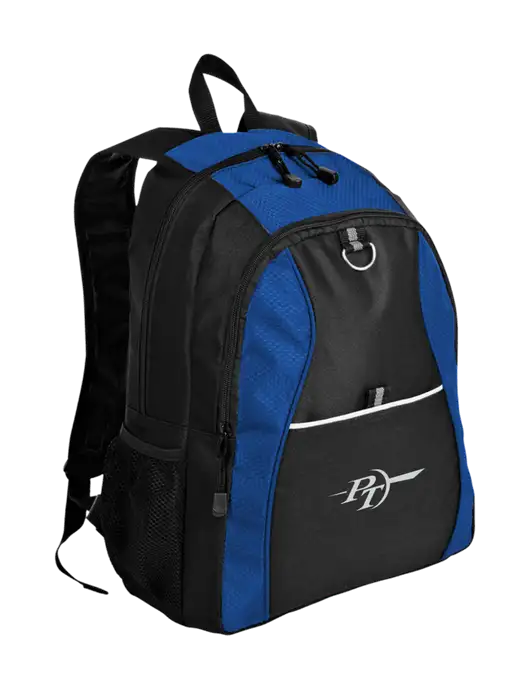 Honeycomb Twilight Blue/Black Backpack w/PT Coupling Logo