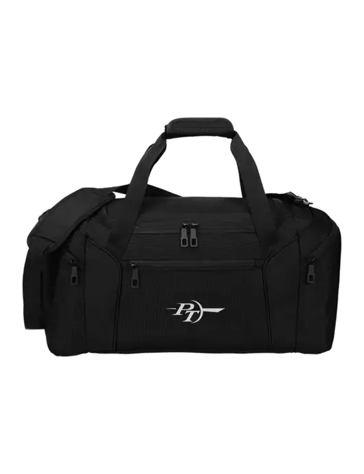 Slim & Lite Black Duffel    w/PT Coupling Logo