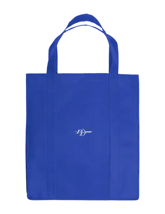 Eco Reusable Jumbo Royal Shopping Bag w/PT Coupling Logo