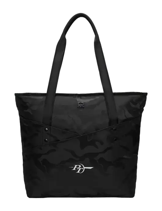 OGIO Black Camo Downtown Tote 
 w/PT Coupling Logo