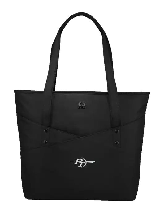 OGIO Black Downtown Tote 
 w/PT Coupling Logo